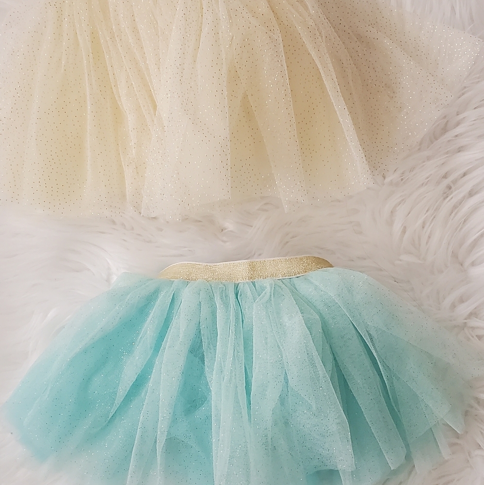 Set of 2 Baby girl Tutu skirts 6-9 months